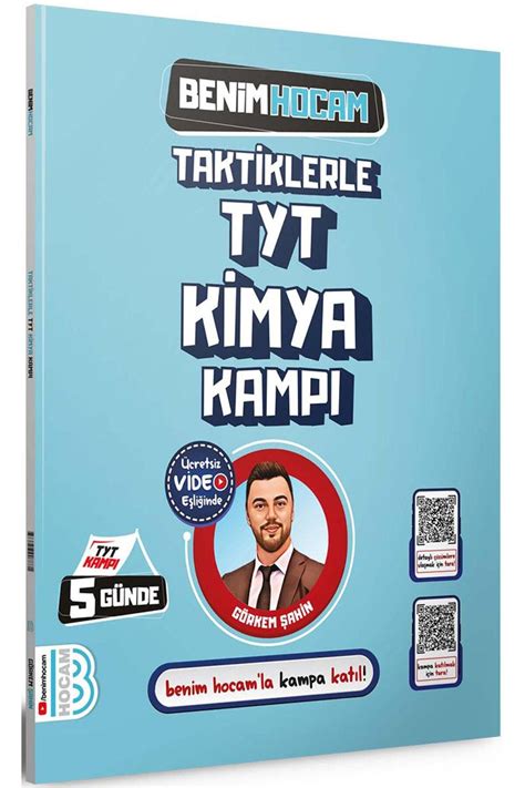 Benim Hocam Yay Nlar Benim Hocam Taktiklerle Tyt Kimya Kamp Fiyat