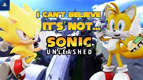 I can't believe this isn't Sonic Unleashed...
