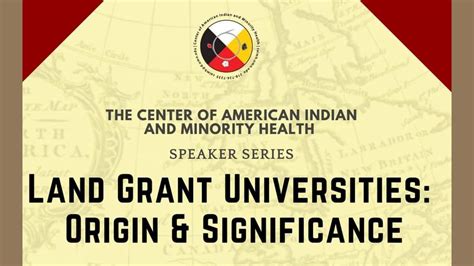 The Origin & Significance of Land Grant Universities | Medical School ...