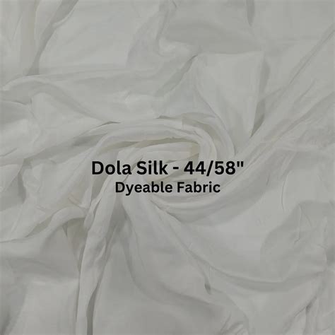 Dola Silk Dyeable Fabric At Rs 160 Meter Bhestan Surat ID