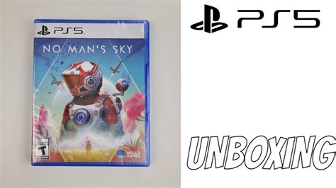 No Mans Sky Ps5 Game Unboxing Youtube