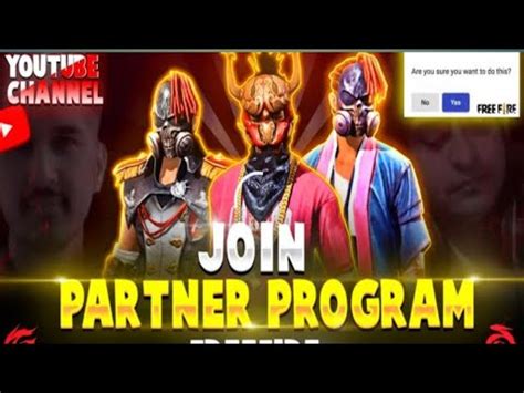 How To Join Free Fire Partner Program Youtube