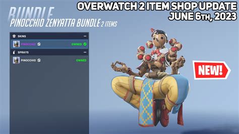 New Zenyatta Bundle Overwatch Item Shop Update June Th