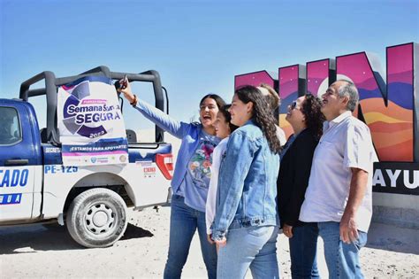 Presentes Elementos De La Sspe En Puntos Turísticos De Todo El Estado