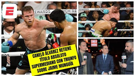 Canelo Venci A Mungu A Qu Sigue Para Sa L Lvarez Bernardo Osuna