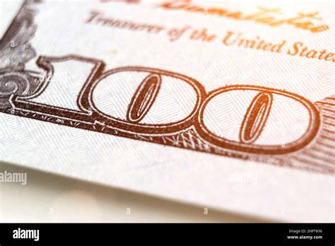 close  perspective view   dollar bill dolar usa close