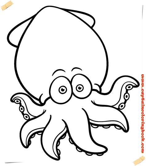 Octopus Printable Coloring Pages Printable Word Searches