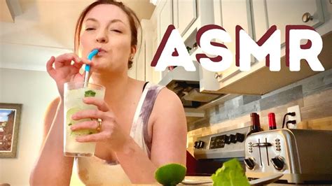 Asmr Drink Making My Mojito Recipe Rocks Youtube