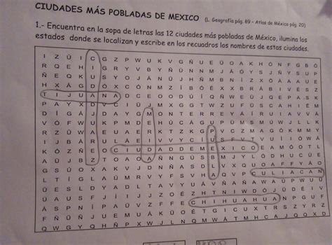 Ay Denme Plis Ciudades M S Pobladas De Mexico Encuentra En La Sopa