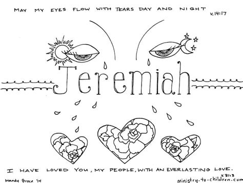 Sunday School Lesson (Jeremiah 1:4-10) God Wants to Use You