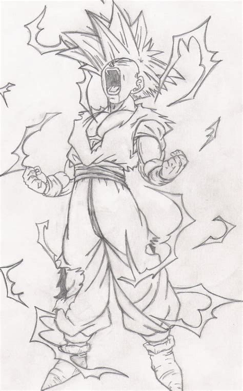 Gohan Ssj2 Drawing