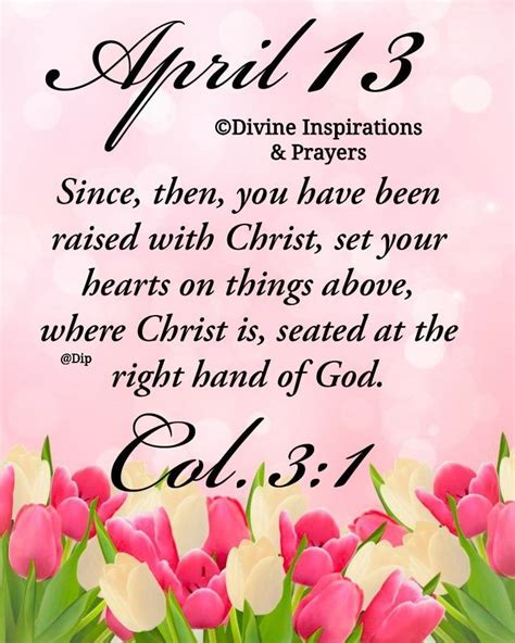 Pin By Lynette Rogers On April In 2021 Good Morning Greetings Daily Bible Verse April Blessings