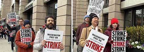 Dont Cross The Digital Picket Line As Washington Post Members Strike