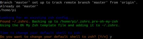 How To Install And Setup Zsh Z Shell On Raspberry Pi