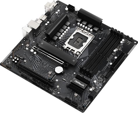 Asrock B M Pg Lighting M Atx Intel Motherboard Intel B Chipset