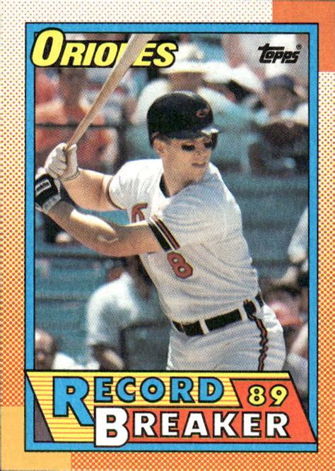 Cal Ripken Topps Baltimore Orioles Ebay