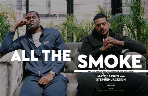 All The Smoke Book By Matt Barnes Stephen Jackson Official