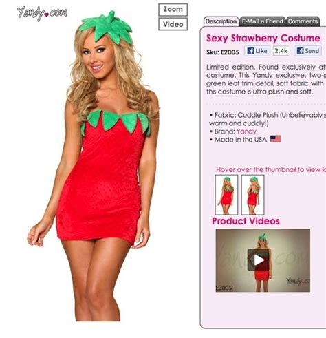 Sexy Vegetable Costumes