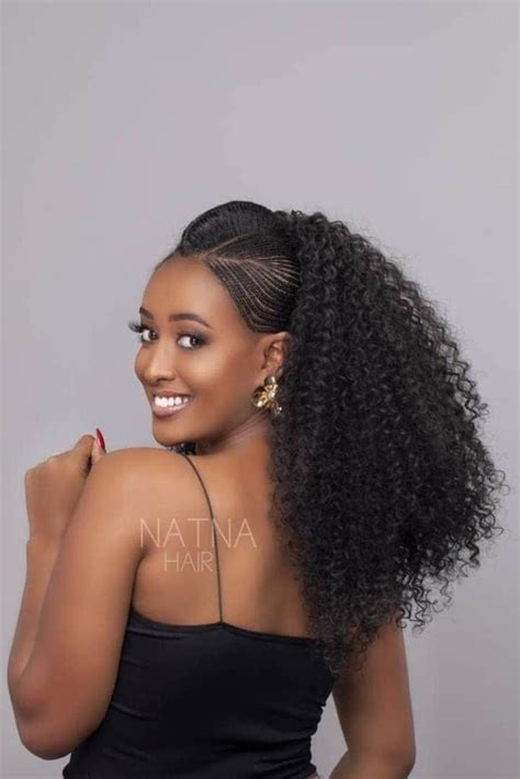 Natna Hair Synthetic Bundle Hair Extension For Traditional Eritrean