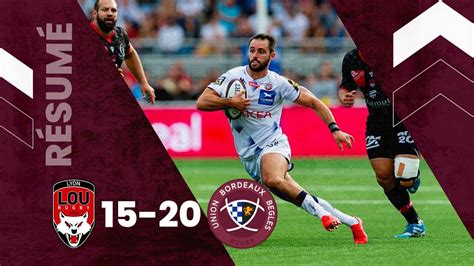 Lyon Ubb R Sum Du Match Youtube