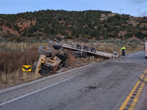 U S 6 Closed Both Directions After Crash In Spanish Fork Canyon Kutv