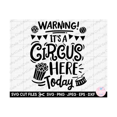 circus svg circus png circus lover svg cut file cricut dxf e - Inspire ...