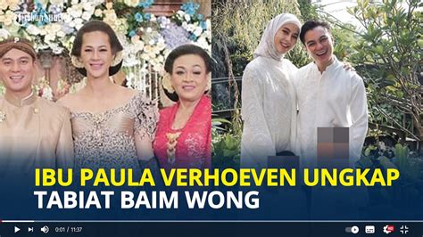 IBU Paula Verhoeven Ungkap Tabiat Baim Wong Ditengah Isu Keretakan