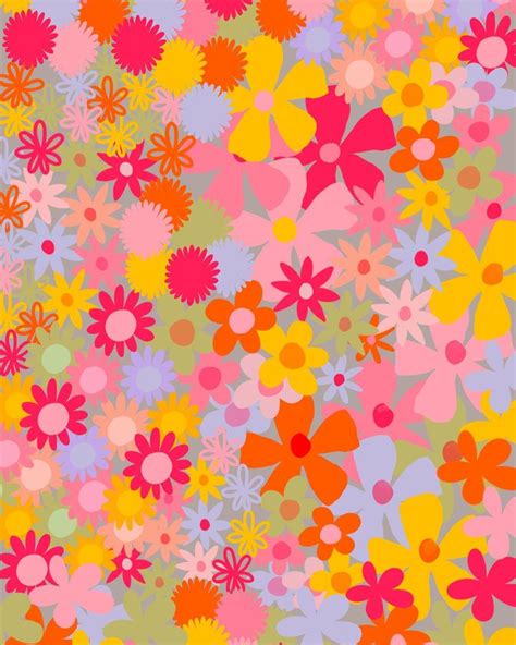 B L O O M I N G B E K On Instagram So Many Happy Flowers In 2024 Pink Pattern Background