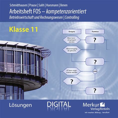 Arbeitsheft Fos Kompetenzorientiert Betriebswirtschaft Und