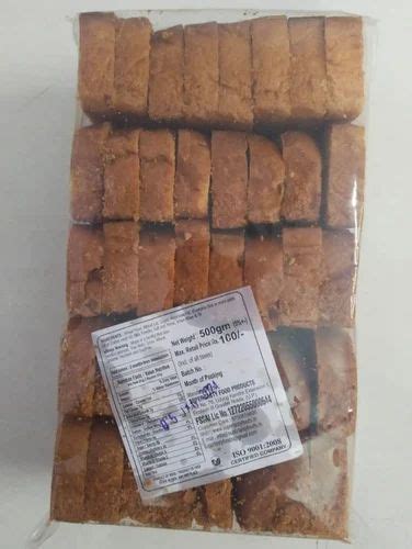 Super Tasty Buttermilk Suji Bread Toast Rusk Packaging Type Packet