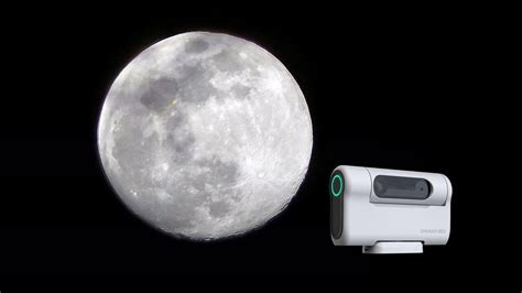 Near Full Moon Captured With Dwarf II Telescope YouTube