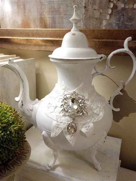 Pin by Carol Chambers on My artistic side | Shabby chic teapots, Teapot ...