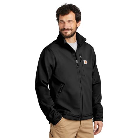 Carhartt 102199 Crowley Soft Shell Jacket Black Full Source