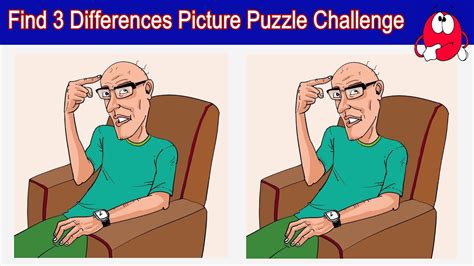 Find 3 Differences Picture Puzzle No91 Youtube