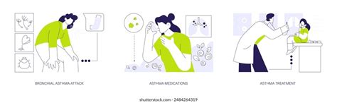 Asthma Inhaler Cartoon Images Stock Photos D Objects