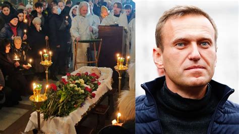 Alexei Navalny Funeral Putins Fierce Critic Buried In Moscow Amid