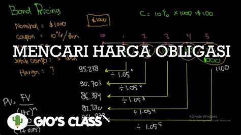 Mencari Harga Obligasi Youtube