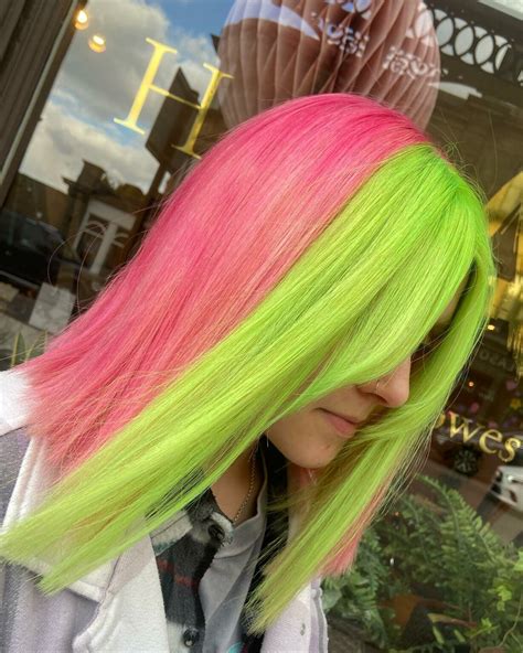 Lime Green Hair 23 Best Looks That Will Turn Heads