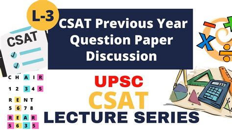 L Csat Previous Year Question Paper Discussion Part Csat