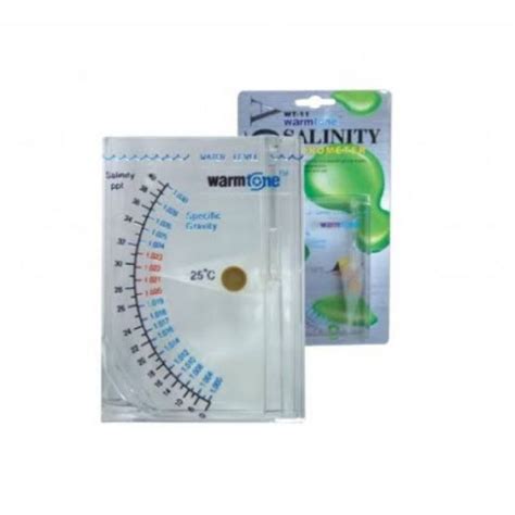 Jual Hydrometer Salinity Test Warmtone Alat Pengukur Kadar Garam Hydro