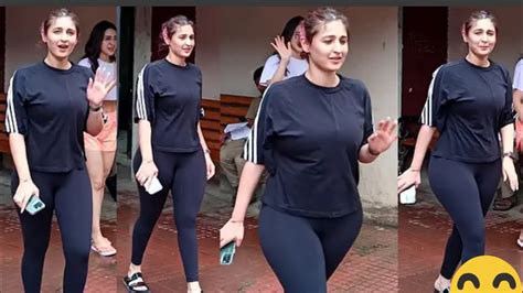 Uff बंदी Hot Hogayi है 🤪 Dhvani Bhanushali Amazing Huge Figure