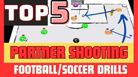 Top 5 Essential Football Shooting Drills Finishing Soccer Training