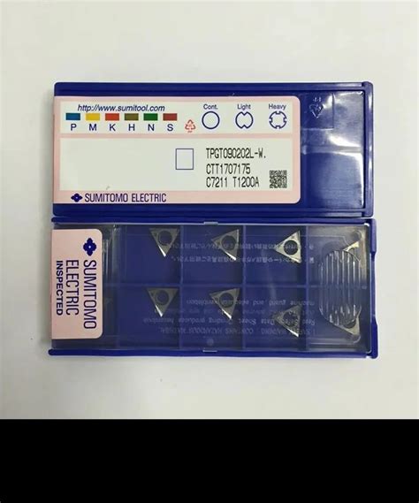 Sumitomo TPGT090202L Carbide Turning Inserts For CNC Machine At Rs