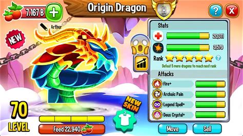 Dragon City Origin Dragon 5 Star The Most Powerful Dragon 2020 MAX