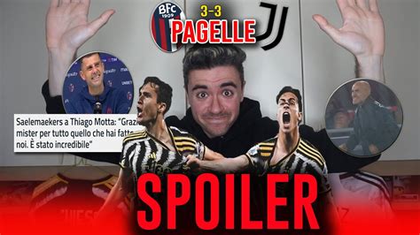 È STATO SPOILERATO THIAGO MOTTA LE VEDOVE DI ALLEGRI IL TRIDENTE