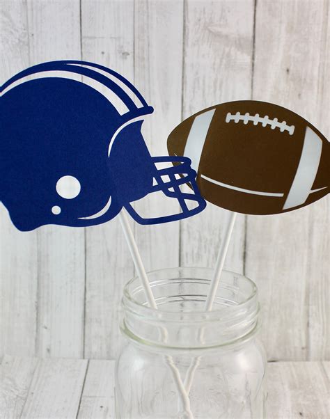 Football Table Decorations-football Party Centerpiece-super - Etsy