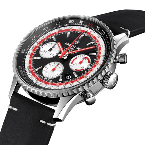 Navitimer B01 Chronograph 43 Swissair Stainless Steel Black