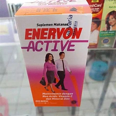 Jual Enervon C Active Tablet Shopee Indonesia