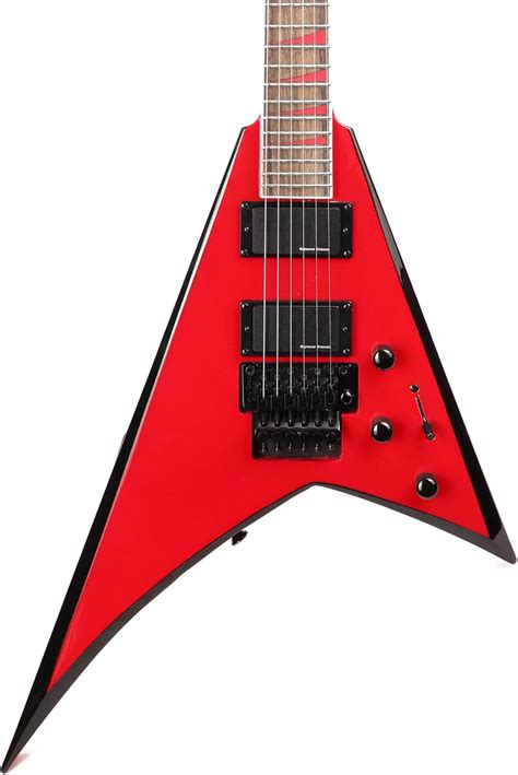 Buy Jackson X Series Rhoads RRX24 - Red with Black Bevels Online at ...