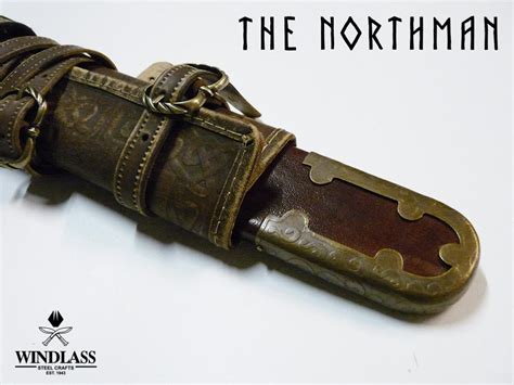 The Northman Reproduction Epee Glaive Forge Main Lame Damas Affutee